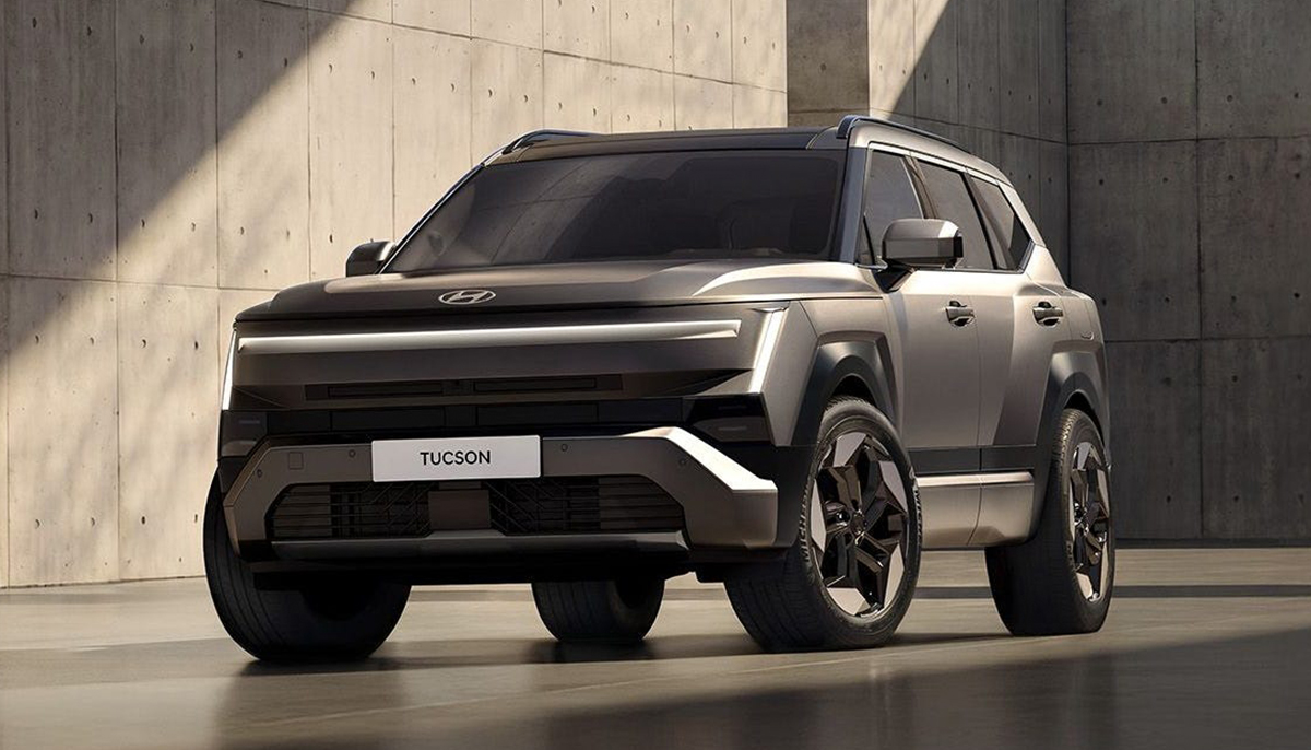 New-Generation Hyundai Tucson Revealed With Larger Dimensions and Boxier Design
