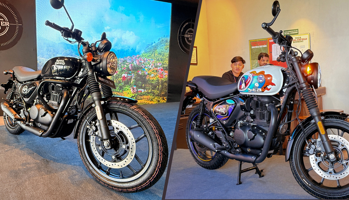 Royal Enfield Hunter 350 Gets New Variant and Colours in Nepal