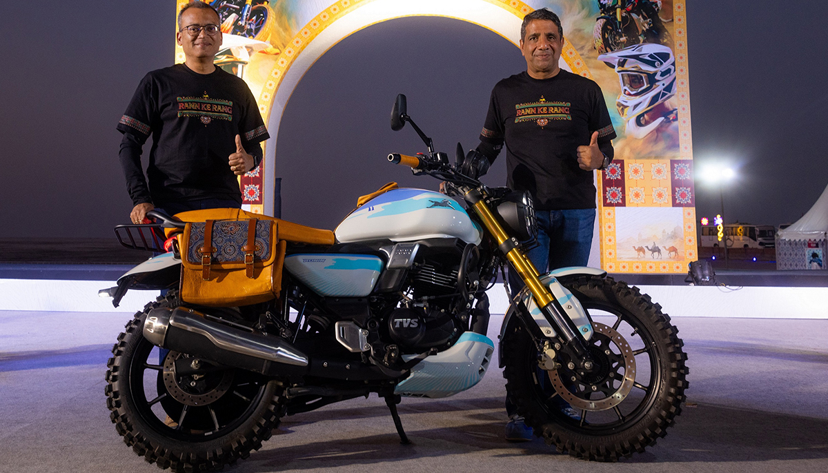 How TVS Is Turning Motorcycling into Experiential Tourism at Rann Utsav 2026