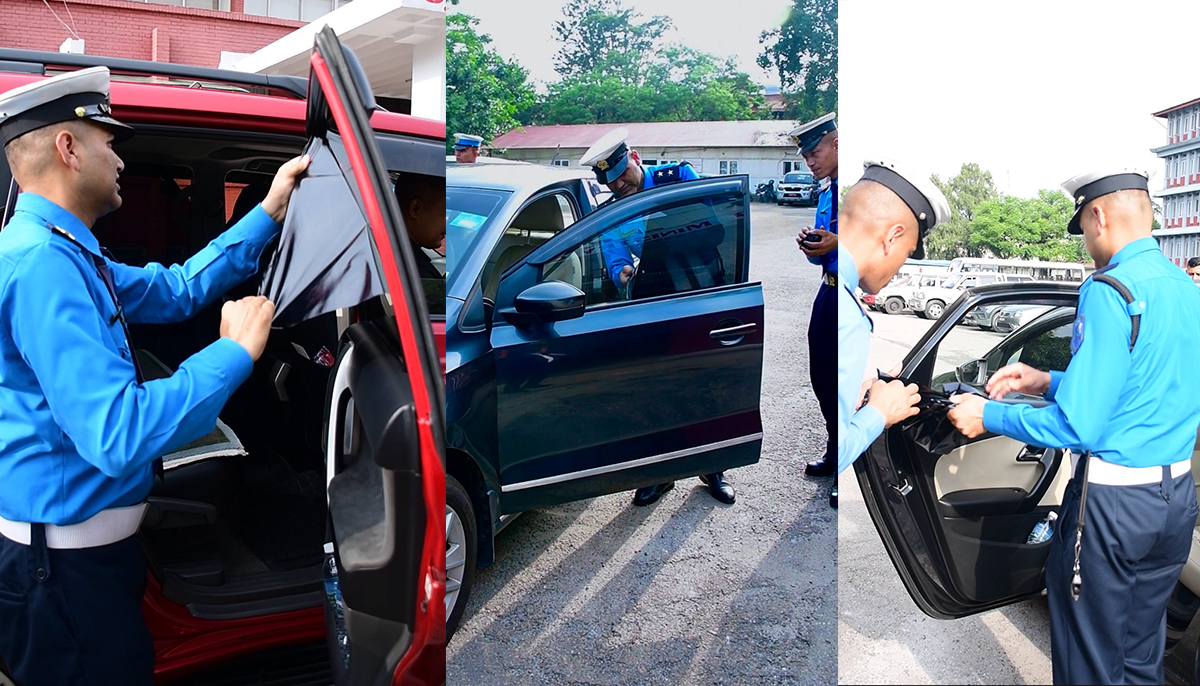 Traffic Police Intensifies Crackdown on Tinted Glasses Amid Calls for Clearer Implementation